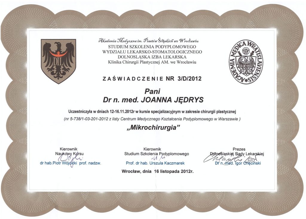 Dr N Med Joanna Jędrys Dr Jędrys Chirurgia Plastyczna Kraków 5717